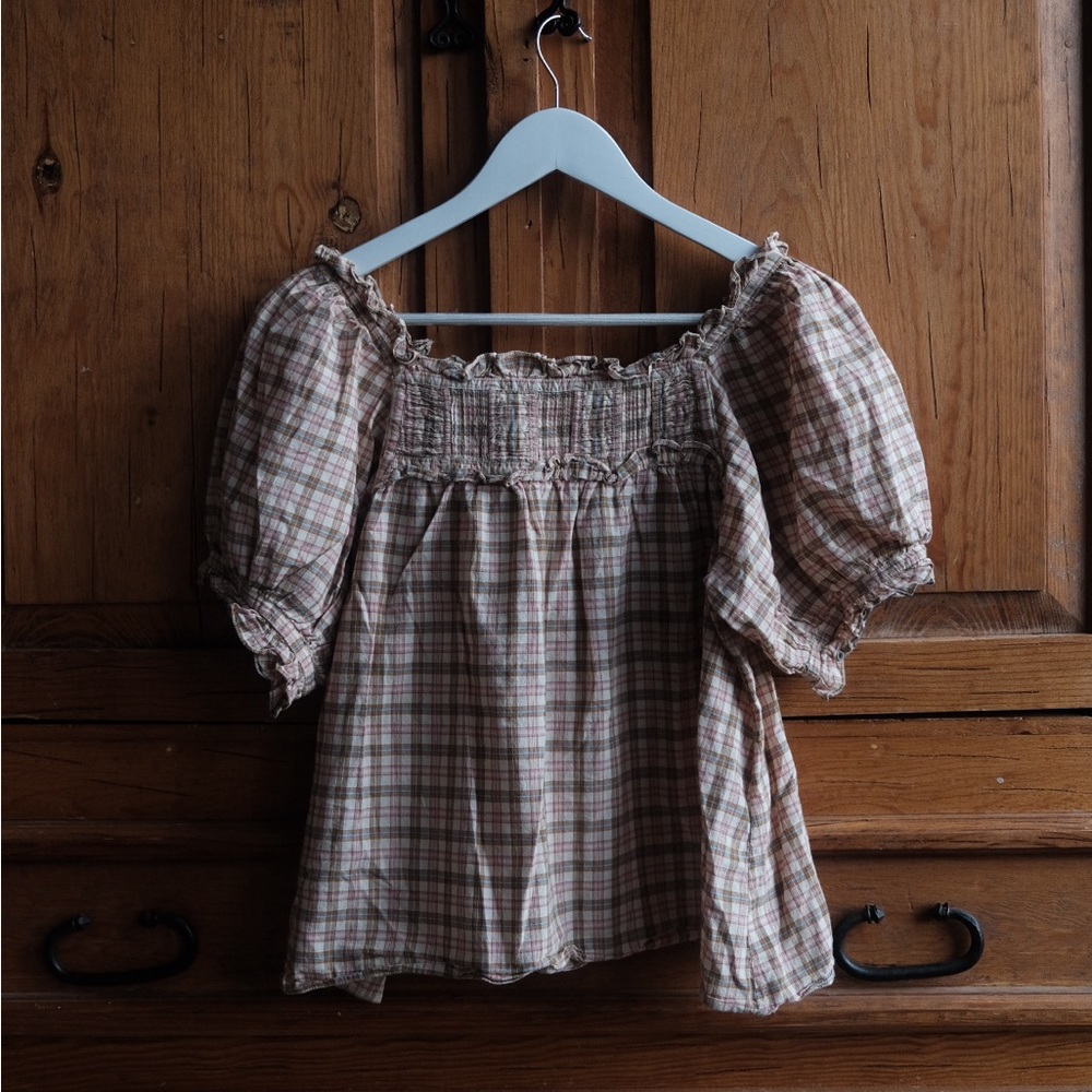 Doen 100% cotton short sleeve top